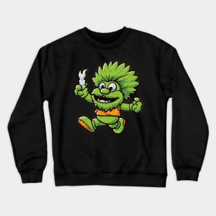 smoke and run Crewneck Sweatshirt